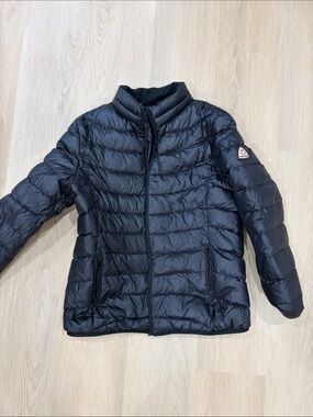 Woman PUFFER Black Quilted Jacket - Lightweight Insulated